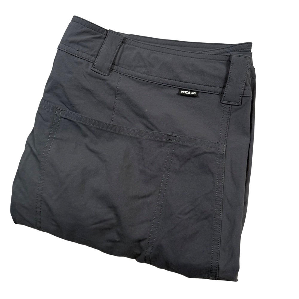 REI‎ Co-op Mens Size 40 Gray Regular Fit Outdoor Utility Shorts Belt